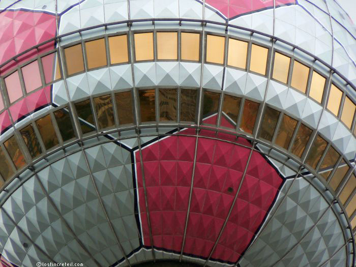 Fernsehturm with 2006 soccer championship decoration - Berlin
